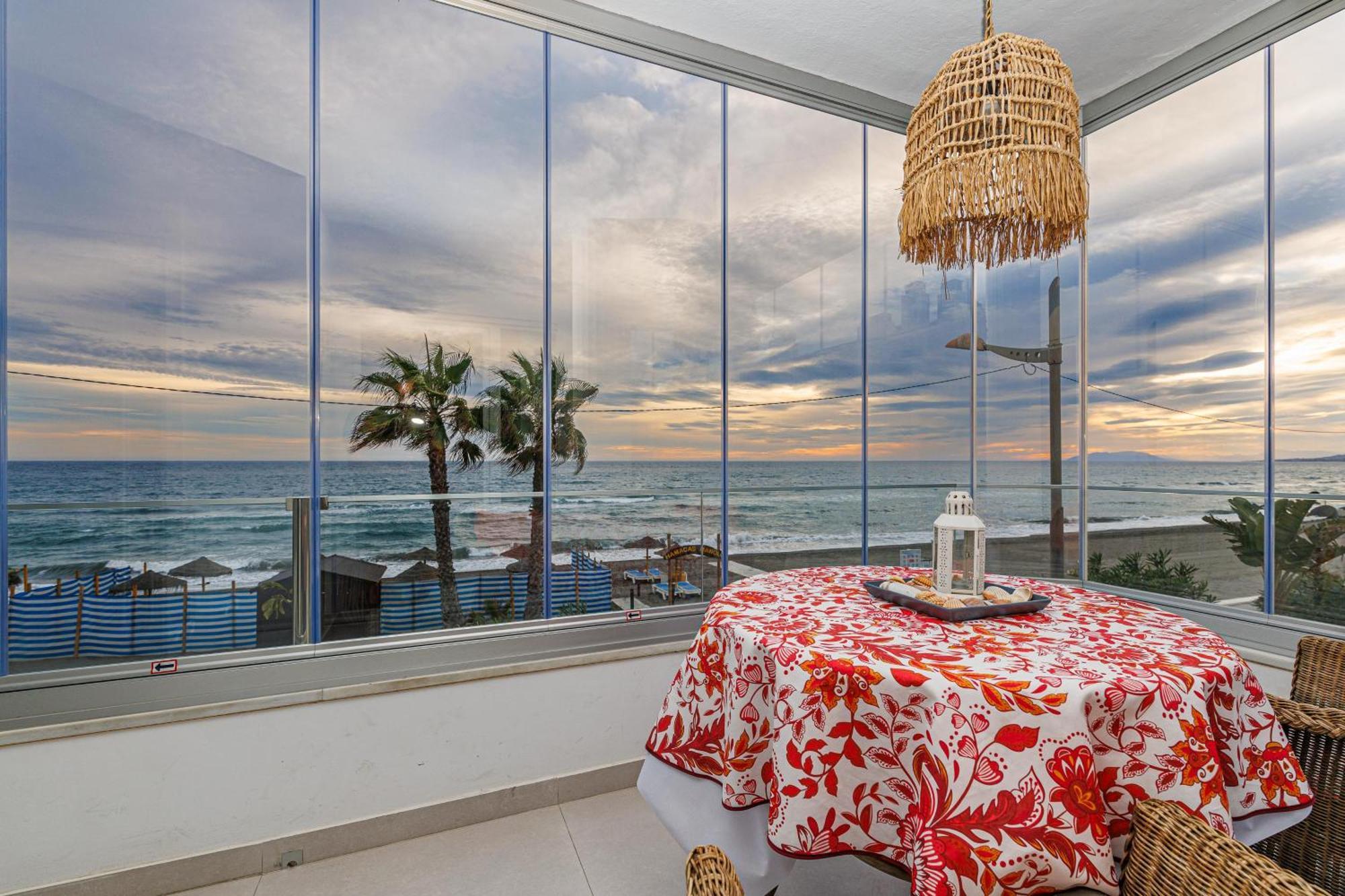 Laguna Beach Wohnung Mit Freiem Meerblick Torrox Exterior photo