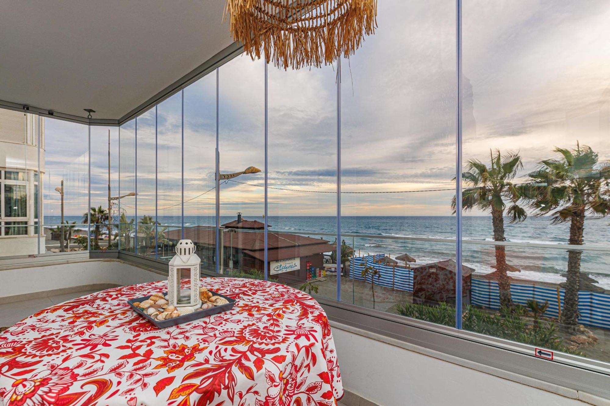 Laguna Beach Wohnung Mit Freiem Meerblick Torrox Exterior photo